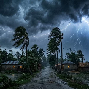দেশের ১৪ অঞ্চলে ঝোড়ো হাওয়া ও বজ্রবৃষ্টির আভাস, নদীবন্দরে সতর্কতা