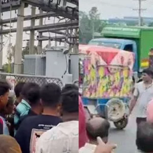দিনের ১৮ ঘণ্টা থাকে না বিদ্যুৎ, বিক্ষুব্ধ গ্রাহক নামলো সড়কে