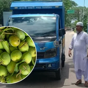 ত্রিপুরার মুখ্যমন্ত্রীর জন্য ৬০০ কেজি আম উপহার পাঠালো সরকার