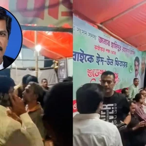 সরকারি জায়গা দখল-বিদ্যুৎ ব্যবহার করেই চলে বিএনপি নেতার রাজনৈতিক কার্যকলাপ 