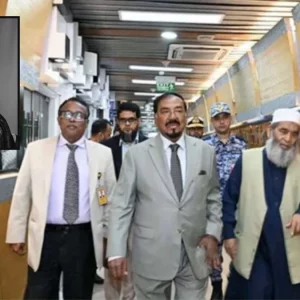 খামেনির জানাজায় অংশ নিতে ঢাকা ছাড়লেন স্পিকার 
