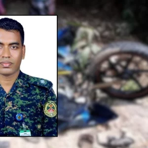 অটোরিকশা-মোটরসাইকেল সংঘর্ষে আনসার ভিডিপি কর্মকর্তা নিহত