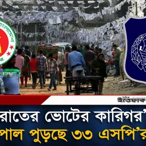 চাকরি হারাচ্ছেন ৩৩ এসপি
