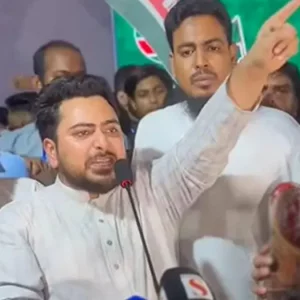 সাভারে ককটেল বিস্ফোরণ প্রশাসনের ইন্ধনে ঘটেছে: দাবি নাহিদ ইসলামের