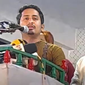 আওয়ামী লীগের দাফন দিল্লিতে হয়ে গেছে: পাবনায় সারজিস আলম