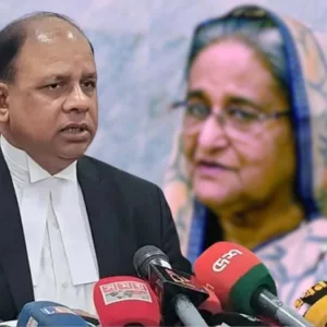 শেখ হাসিনার দেশে ফিরে সরাসরি আত্মসমর্পণের কোনো সুযোগ নেই: চিফ প্রসিকিউটর