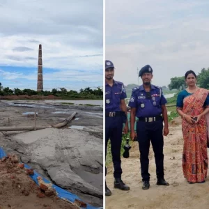 তিতাসের তীরে বালু ভরাটের দায়ে এনসিপি নেতাকে ২ লাখ টাকা জরিমানা