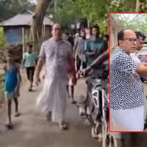 লুঙ্গি পরে মাদককারবারিদের ধাওয়া দিলেন এমপি জসীম