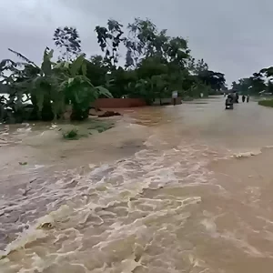 বিপৎসীমার ৩০ সেন্টিমিটার ওপরে সোমেশ্বরী নদীর পানি