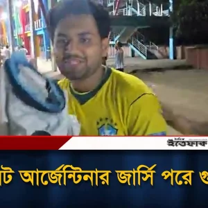 ১২০ মিনিট আর্জেন্টিনার জার্সি পরে গুপ্ত ছিলাম: ব্রাজিল সমর্থক