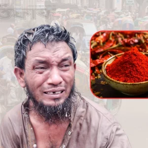 শিশু ধর্ষণচেষ্টার অভিযোগে অটোরিকশাচালকের পুরুষাঙ্গে মরিচের গুঁড়া লাগাল এলাকাবাসী