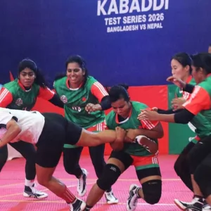নেপালকে হারিয়ে সিরিজে এগিয়ে বাংলাদেশ জাতীয় নারী কাবাডি দল