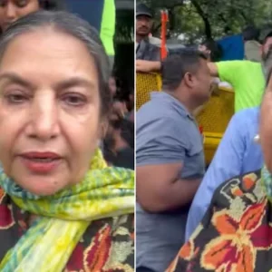 দিল্লিতে শিক্ষার্থীদের আন্দোলনে যোগ দিয়ে অসুস্থ হয়ে পড়লেন শাবানা