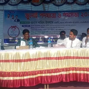 ৩০০ এমপিকে হাওড় ঘুরে আসার আহ্বান নাহিদের