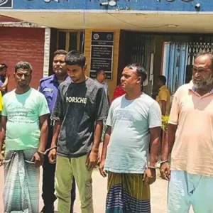 চাঁদাবাজি ও মারধর, বিএনপির ৬ নেতাকর্মী গ্রেপ্তার