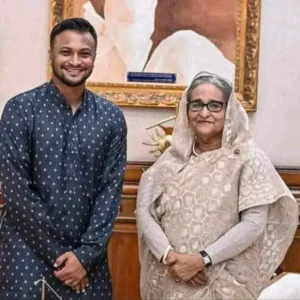শেখ হাসিনার সঙ্গে সংবাদ সম্মেলনে থাকছেন সাকিব আল হাসান
