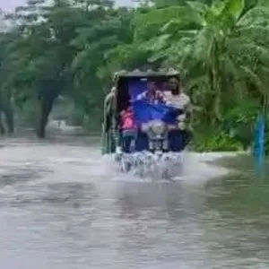 দেশের সর্বোচ্চ বৃষ্টিপাত হাতিয়ায়, তলিয়ে গেছে নিচু এলাকা
