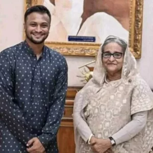 শেখ হাসিনাকে ‘ক্যাপ্টেন’ সম্বোধন করলেন সাকিব, দেশে ফিরে লড়তে চান মামলা 