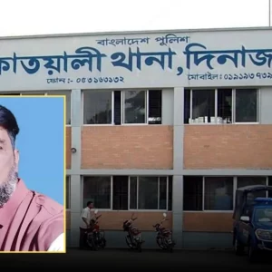 থানার ভেতরে পুলিশ পরিদর্শকের গালে থাপ্পড়, কৃষক দল নেতা গ্রেপ্তার