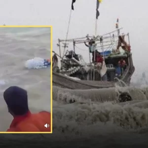 সাগরে ডুবে গেল ৭ ট্রলার, ভাসতে থাকা জেলেদের ভিডিও ভাইরাল  