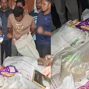 বস্তায় বস্তায় ত্রাণের পণ্য মিললো পিআইও অফিস সহকারীর বাসায়