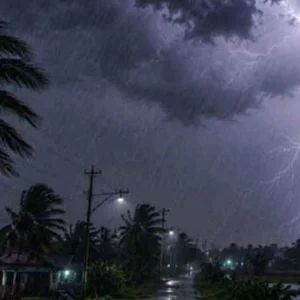 দেশের পাঁচ অঞ্চলে ঝোড়ো হাওয়াসহ বজ্রবৃষ্টির পূর্বাভাস