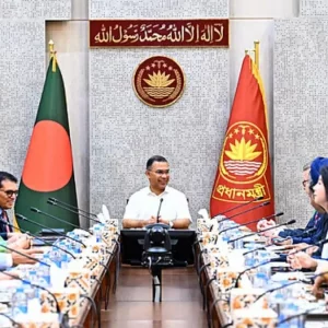 বিনিয়োগ সম্ভাবনা নিয়ে প্রধানমন্ত্রীর সঙ্গে যুক্তরাষ্ট্রের ব্যবসায়ী প্রতিনিধি দলের বৈঠক