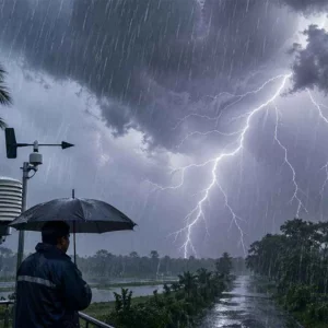 আগামী ৫ দিন দমকা হাওয়াসহ বৃষ্টির পূর্বাভাস
