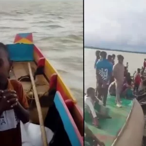 ঝড়ে নৌকাডুবি: তীব্র স্রোত থেকে ছেলেকে বাঁচিয়ে হারিয়ে গেল বাবা