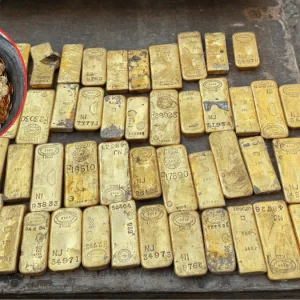 নালার লাইন খনন করতে গিয়ে মিলল কোটি টাকার স্বর্ণের বার ও মুদ্রা