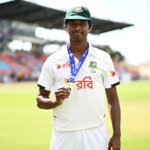 টেস্ট ম্যাচ জেতার অনুভূতিই আলাদা: হাসান মাহমুদ