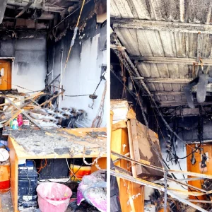 রূপপুর পারমাণবিক প্রকল্পের পাইওনিয়ার বেইজে গভীর রাতে অগ্নিকাণ্ড