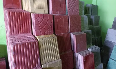 শিমুলের তৈরি টাইলস