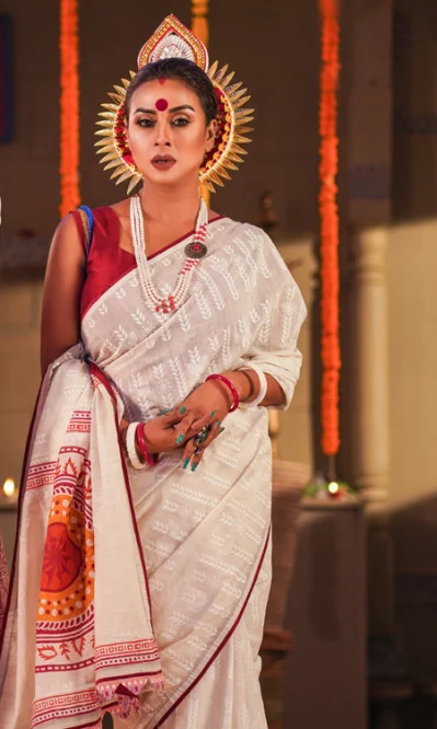 বাতাসে পূজার সুবাস