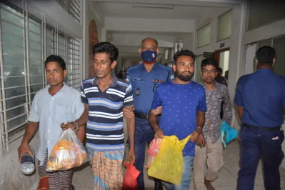 পীরগঞ্জে তাণ্ডব: পরিতোষের দোষ স্বীকার, ৩৯ আসামি কারাগারে