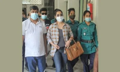 আদালতে পরীমণি।