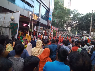শ্রমিকদের অবস্থান কর্মসূচি
