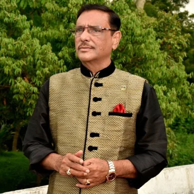 সেতুমন্ত্রী ওবায়দুল কাদের। ছবি: মন্ত্রীর ফেসবুক থেকে
