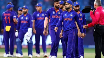 টি-টোয়েন্টি বিশ্বকাপের সেমিফাইনালে উঠতে ব্যর্থ হয়েছে ভারত