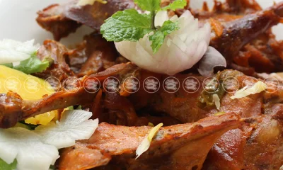 মুরগির বাদামি রোস্ট