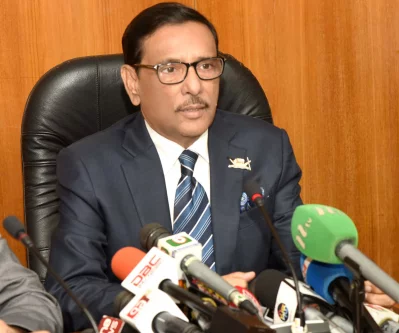 সেতুমন্ত্রী ওবায়দুল কাদের। ছবি: সেতুমন্ত্রীর ফেসবুক থেকে