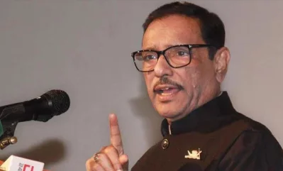 সড়ক পরিবহন ও সেতুমন্ত্রী ওবায়দুল কাদের