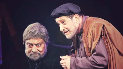 আলী যাকের ও আসাদুজ্জামান নূর। ছবি:সংগৃহীত