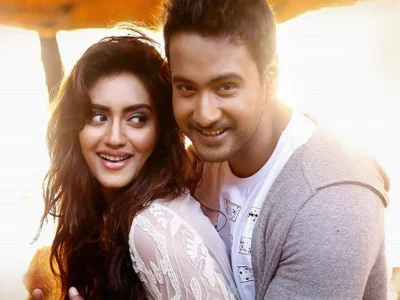 নুসরাত জাহান ও যশ দাশগুপ্ত। ছবি: সংগৃহীত