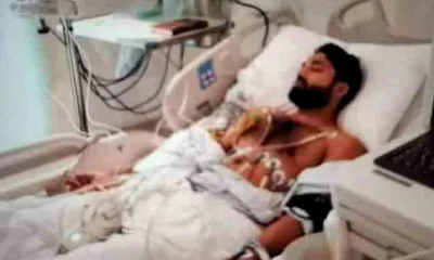 হাসপাতালের আইসিইউতে মোহাম্মদ রিজওয়ান