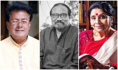 মামুনুর রশীদ, আলী যাকের ও ফেরদৌসী মজুমদার। ছবি: সংগৃহীত