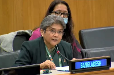 রাষ্ট্রদূত রাবাব ফাতিমা। ছবি: সংগৃহীত
