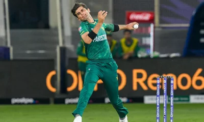 পাকিস্তানি পেসার শাহিন আফ্রিদি।  