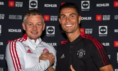 উলে গুনার সুলশার ও ক্রিশ্চিয়ানো রোনালদো