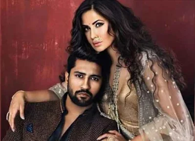 ক্যাটরিনা কাইফ ও অভিনেতা ভিকি কৌশল।